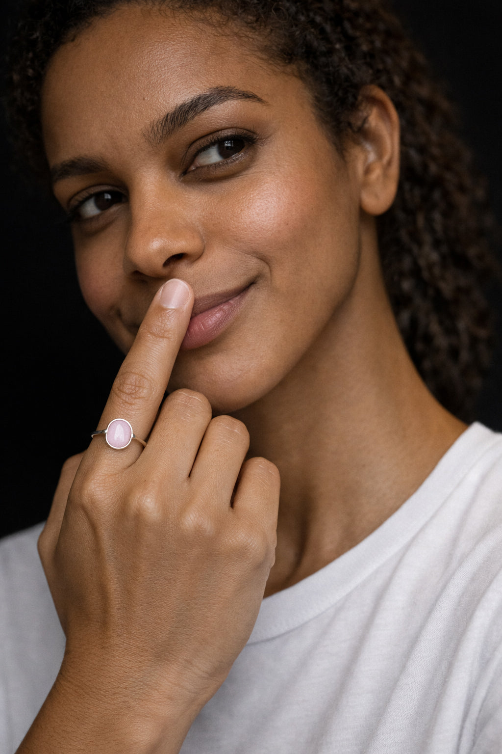 Pink Opal Solace Ring