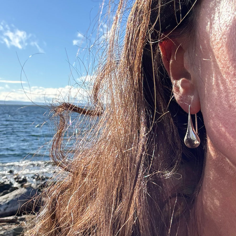 Silver Rain Earrings