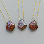 Ancient Earth Red Jasper Necklace