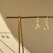 Load image into Gallery viewer, Rose Champagne Earrings
