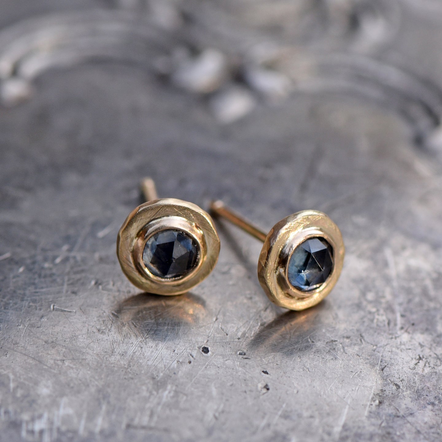 Montana Sapphire Wisdom Studs