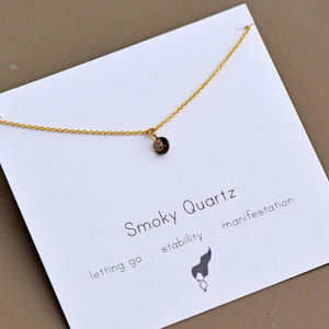 Hint of Smoke Necklace