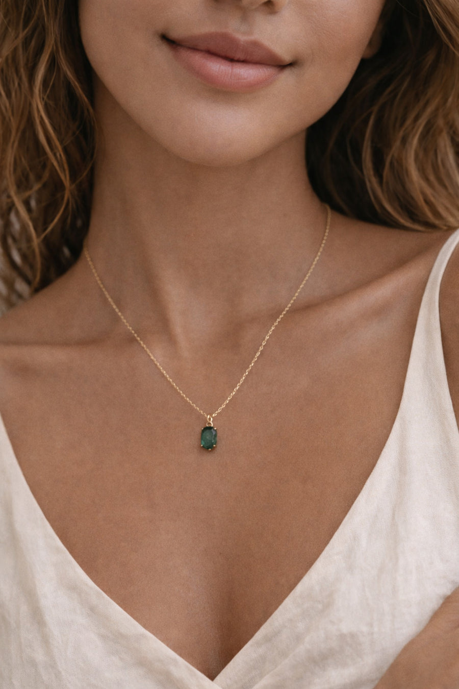 Blue Tourmaline Ocean Necklace