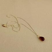 Whiskey Quartz Necklace