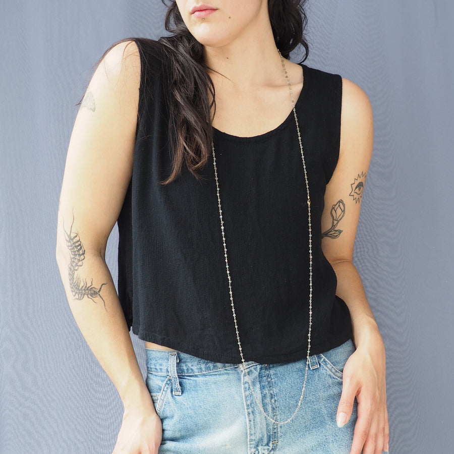 The Labradorite Trail: a 52" chain