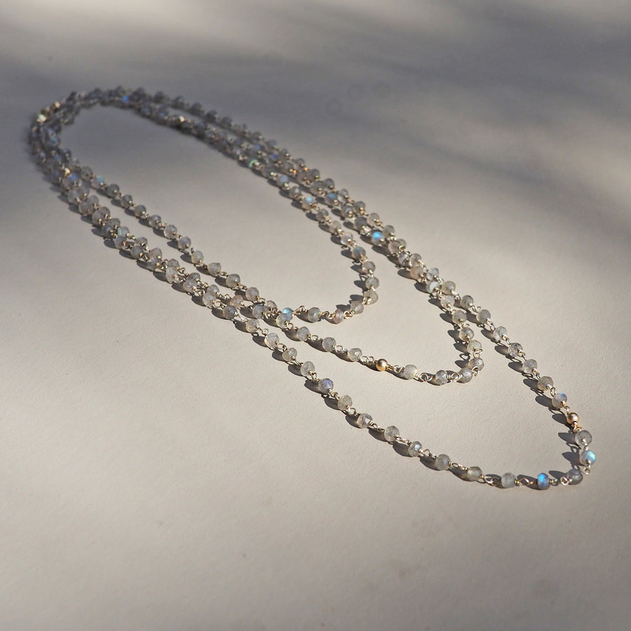 The Labradorite Trail: a 52" chain