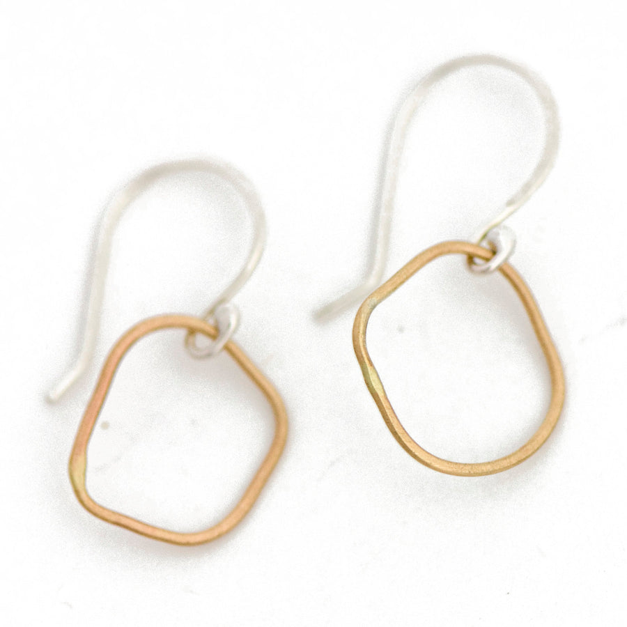 Imperfect Circle Earrings