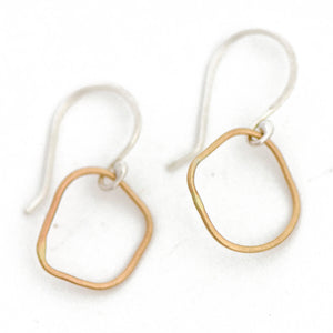 Imperfect Circle Earrings