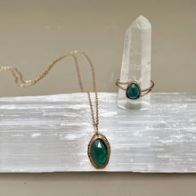 Load image into Gallery viewer, Blue Tourmaline Dive Necklace
