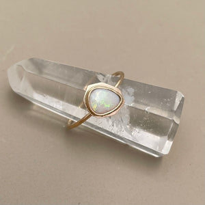 "Light of the World" Opal Ring