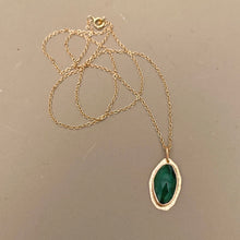 Load image into Gallery viewer, Blue Tourmaline Dive Necklace
