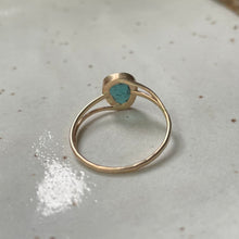 Load image into Gallery viewer, Blue Tourmaline Dive Ring
