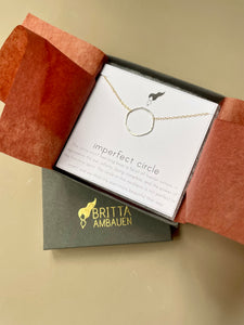 Imperfect Circle Necklace