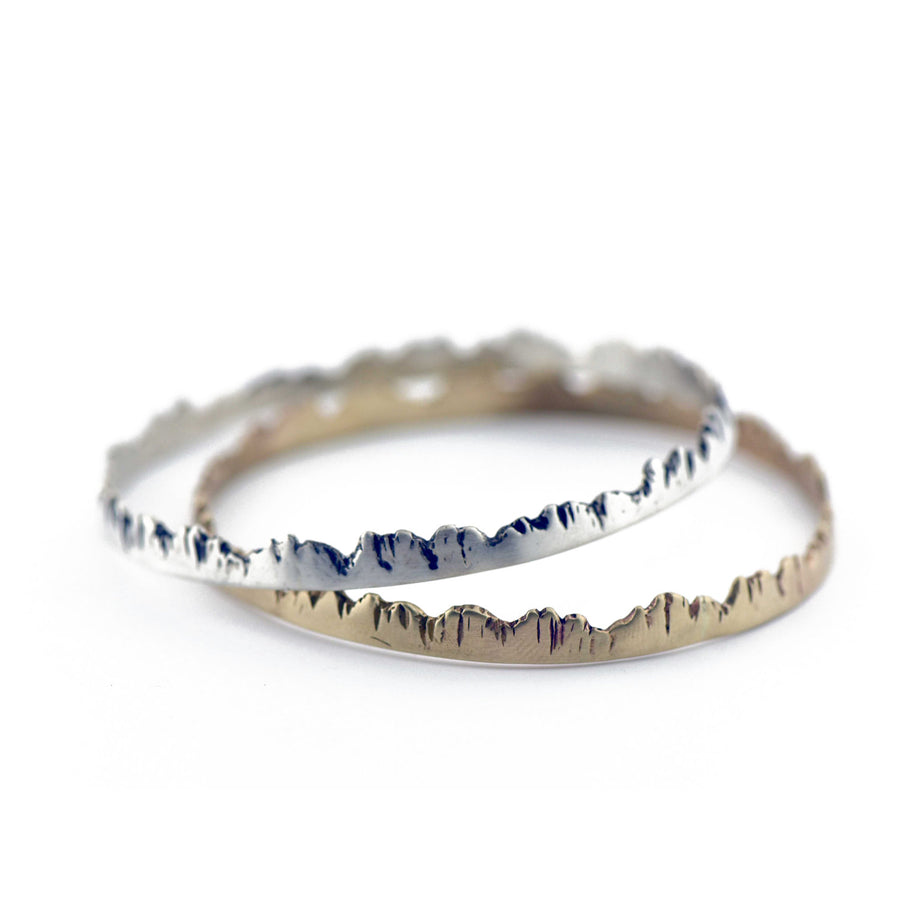 Mountain Range Bangle
