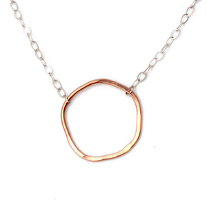 Imperfect Circle Necklace