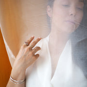 Petit-Solitaire Ring in Rose Zircon