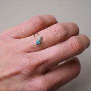 London Blue Topaz Bijou Ring