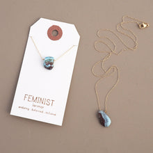 Load image into Gallery viewer, FEMINIST: larimar
