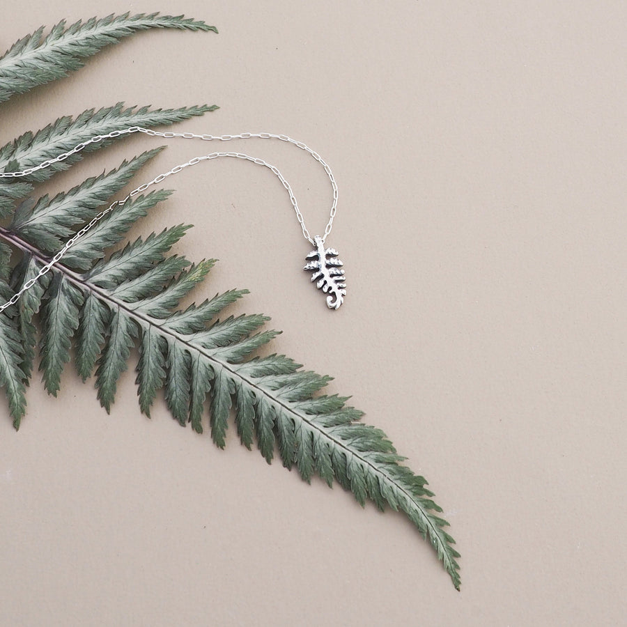 Fern Charm Necklace