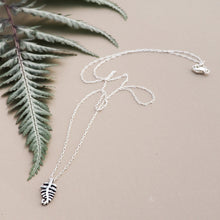 Load image into Gallery viewer, Fern Charm Necklace
