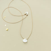 Teardrop Necklace - Choose Your Gemstone
