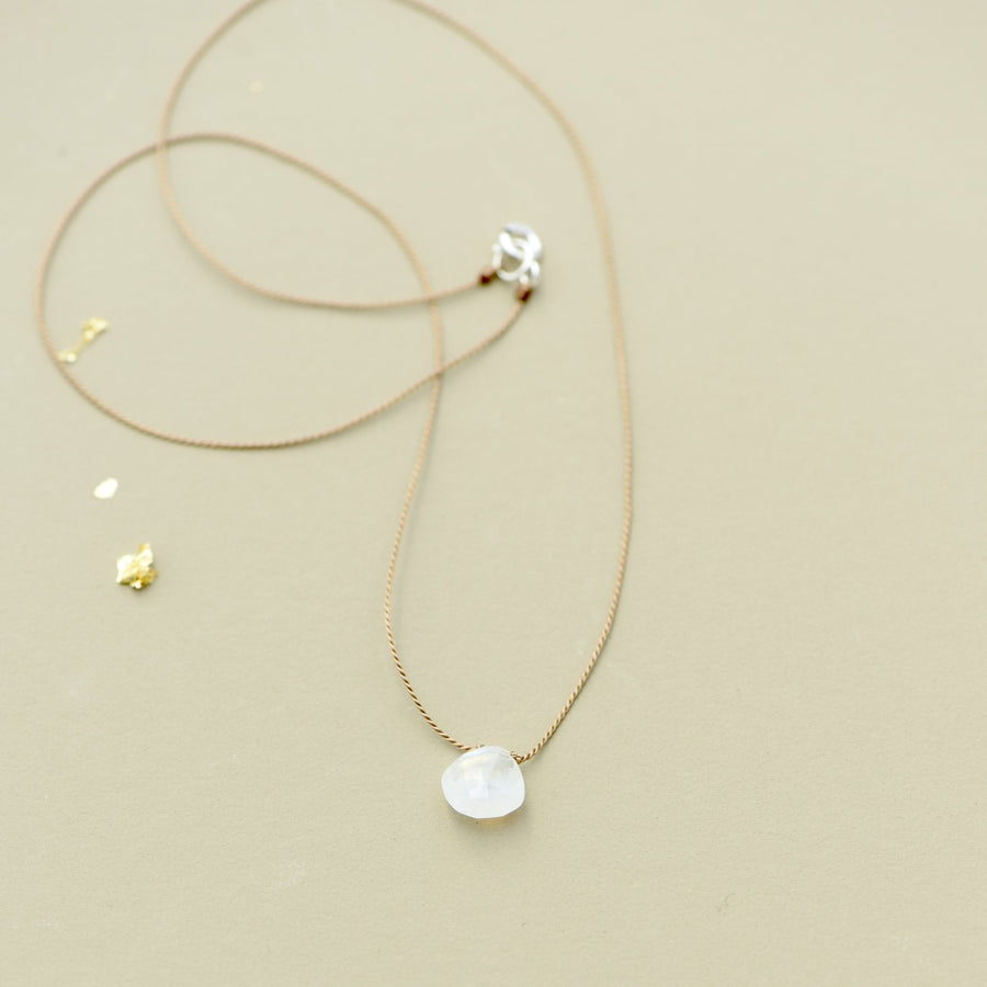 Teardrop Necklace - Choose Your Gemstone