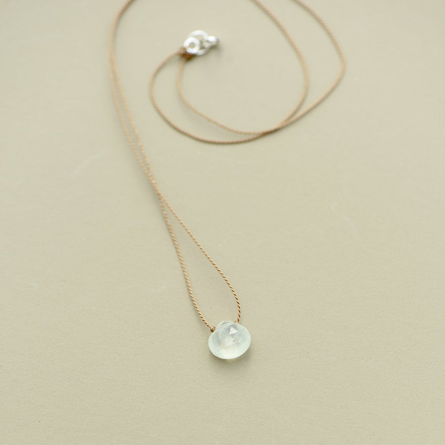 Teardrop Necklace - Choose Your Gemstone