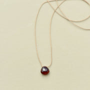 Teardrop Necklace - Choose Your Gemstone