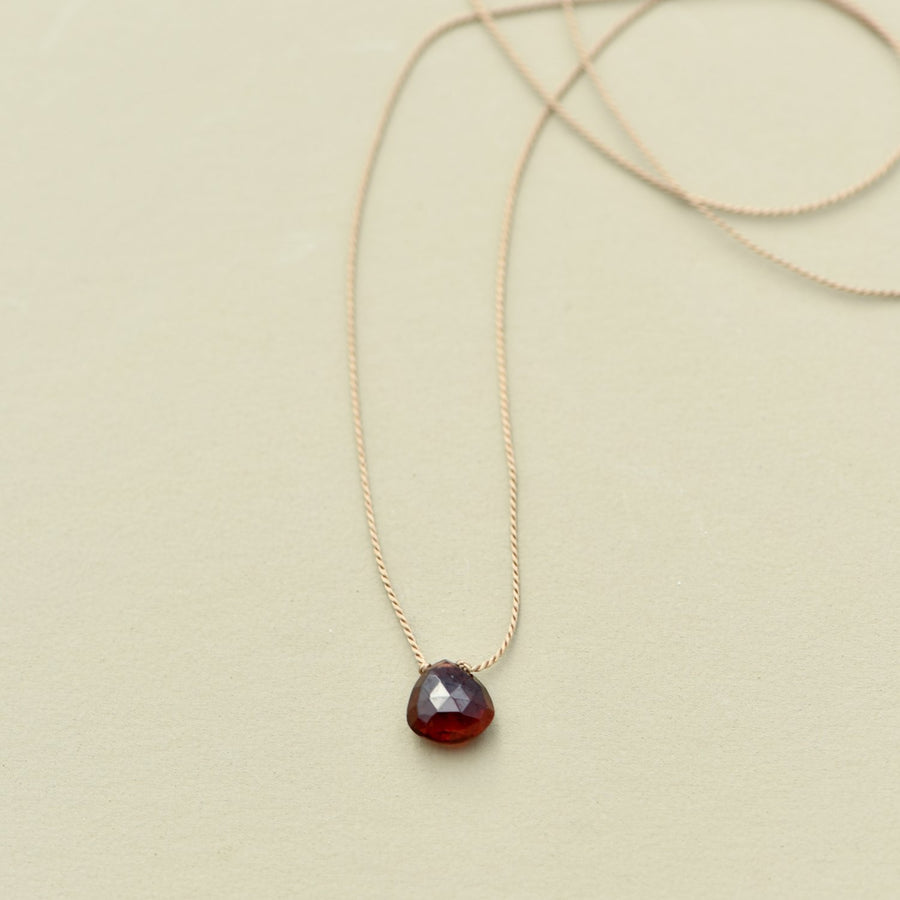 Teardrop Necklace - Choose Your Gemstone