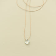 Teardrop Necklace - Choose Your Gemstone