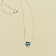 Teardrop Necklace - Choose Your Gemstone