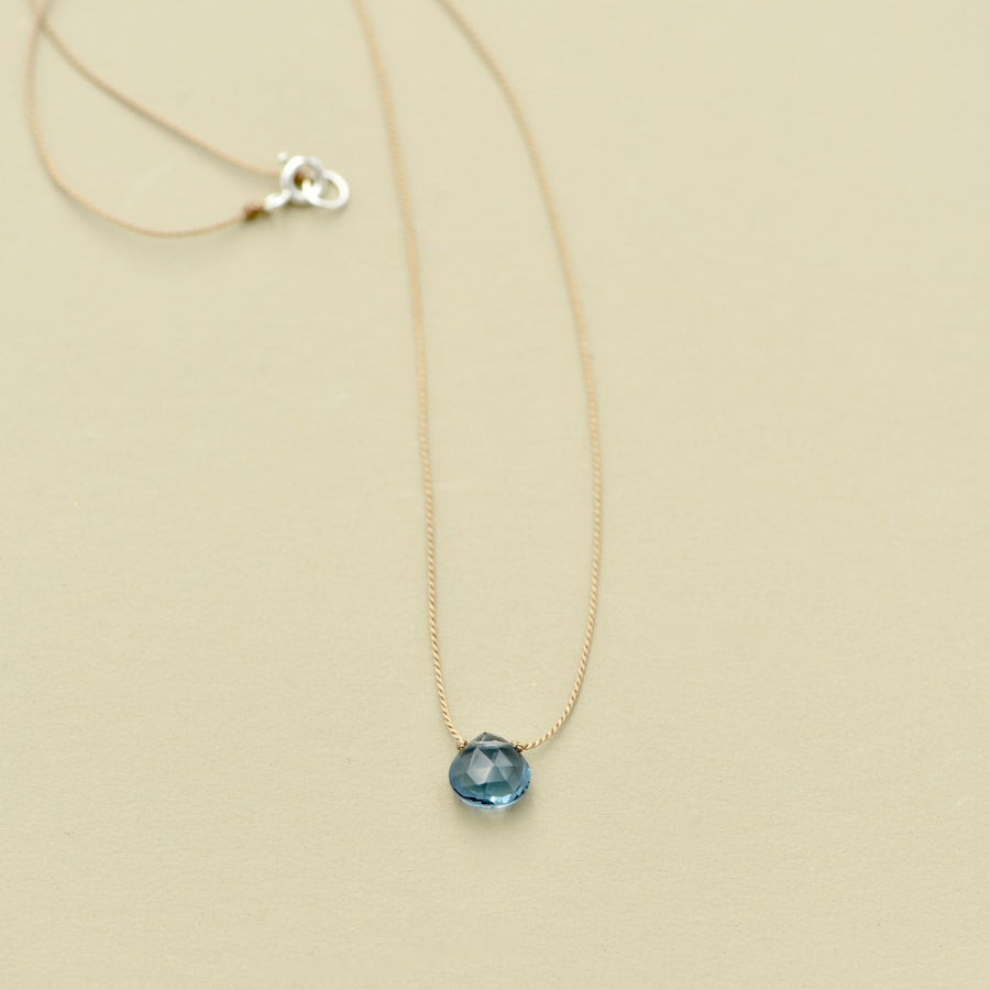 Teardrop Necklace - Choose Your Gemstone