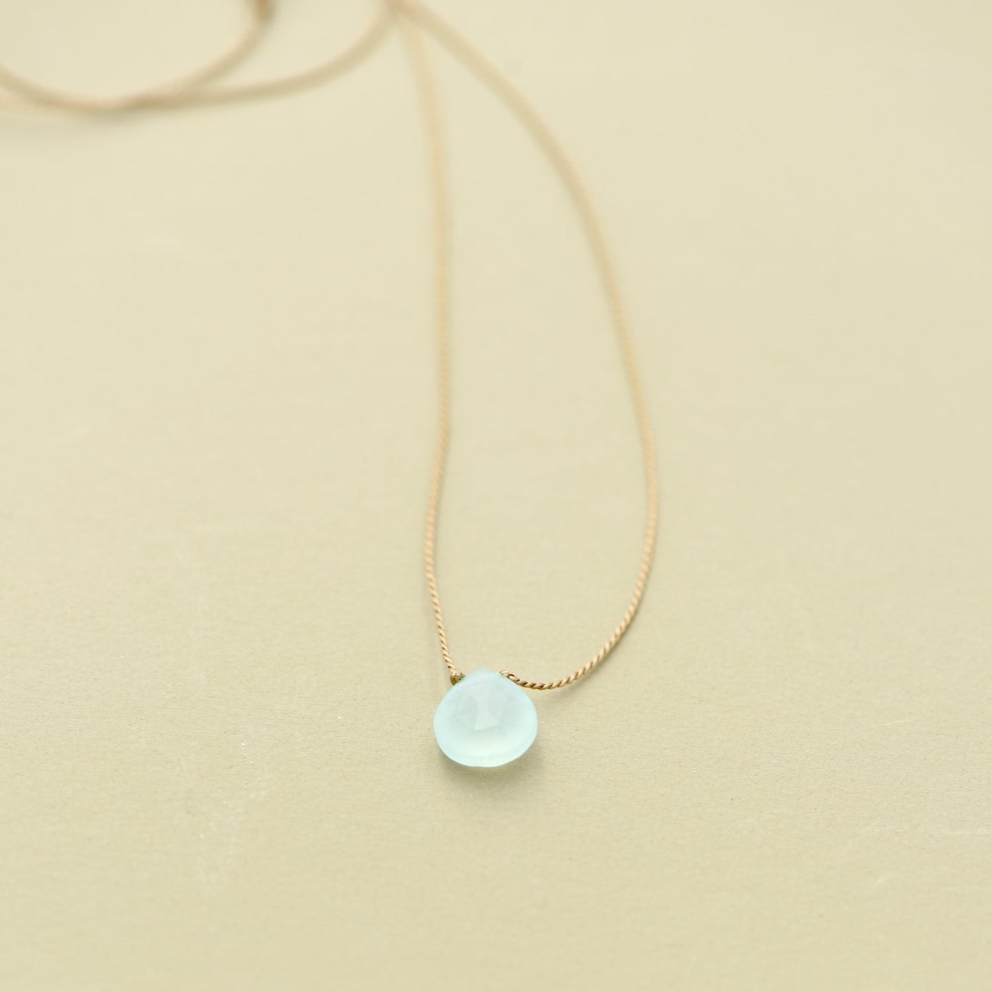 Teardrop Necklace - Choose Your Gemstone