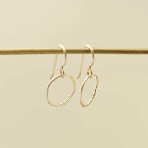 Imperfect Circle Earrings