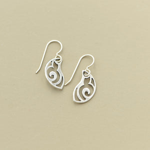 Element Earrings: Earth, Air, Water and Fire