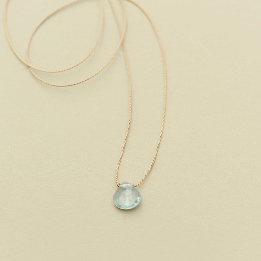 Teardrop Necklace - Choose Your Gemstone