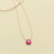 Teardrop Necklace - Choose Your Gemstone