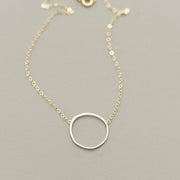 Imperfect Circle Necklace