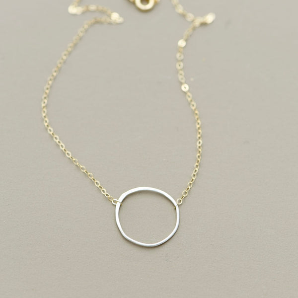 Imperfect Circle Necklace