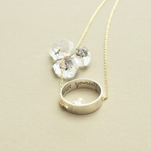 Load image into Gallery viewer, &quot;Honor Yourself&quot; Herkimer Diamond Necklace
