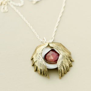 Winged Embrace Necklace