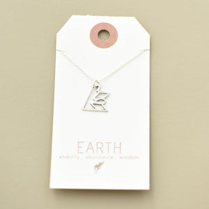Element Necklace: Earth, Air, Water and Fire