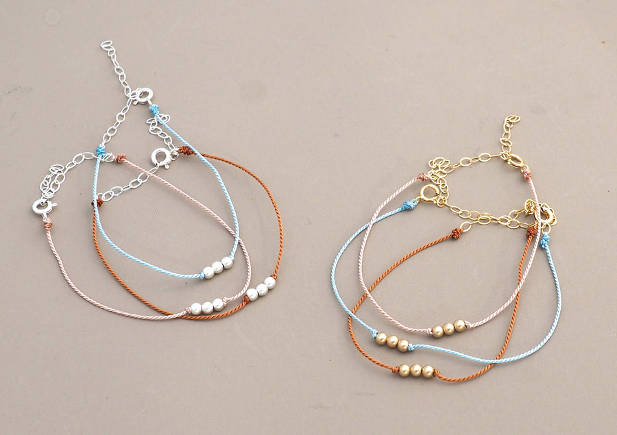 Honor Yourself Silk Bracelets