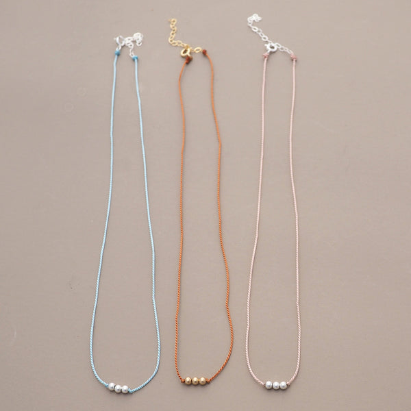 Honor Yourself Silk Necklaces