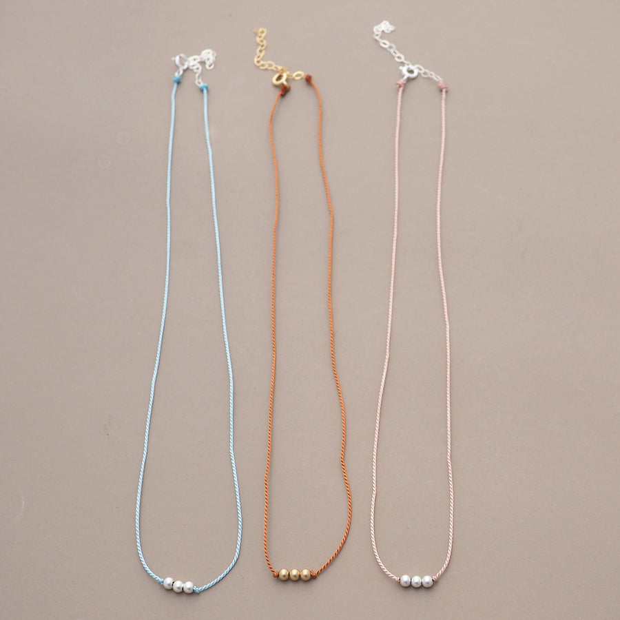 Honor Yourself Silk Necklaces