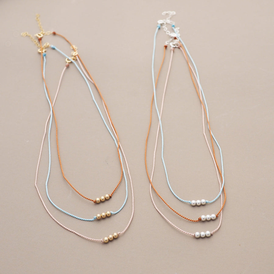 Honor Yourself Silk Necklaces