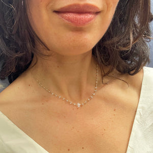 "Jadis" Herkimer Diamond Necklace