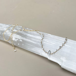 "Jadis" Herkimer Diamond Necklace