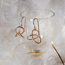 Load image into Gallery viewer, Continuous Knot Earrings
