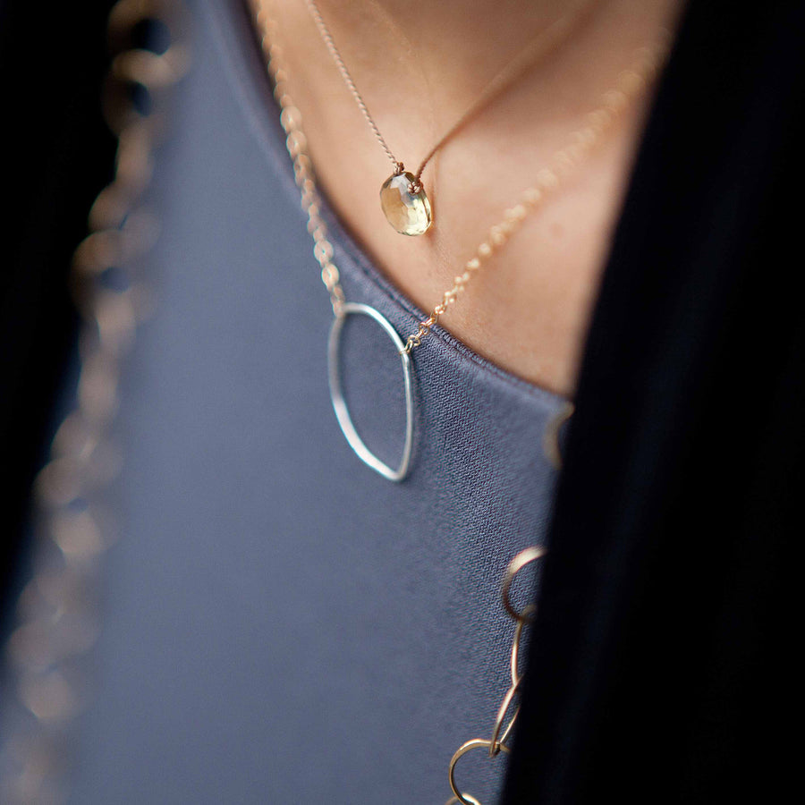 Imperfect Circle Necklace